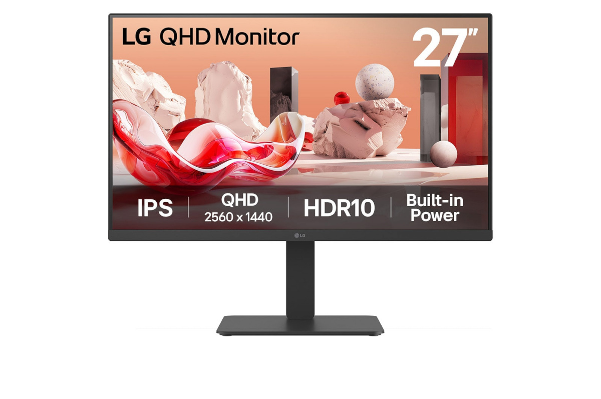 LG monitor 27" 27BA54QB-B QHD DP HDMI IPS 16:9 HDR10