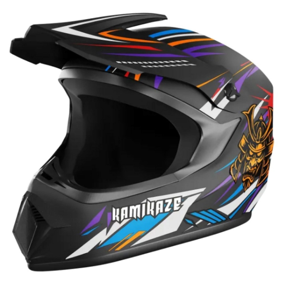 Kamikaze kiiver Full-face Ninja AKC202 size L