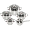 WMF Quality One Topfset 5-tlg. hõbedane
