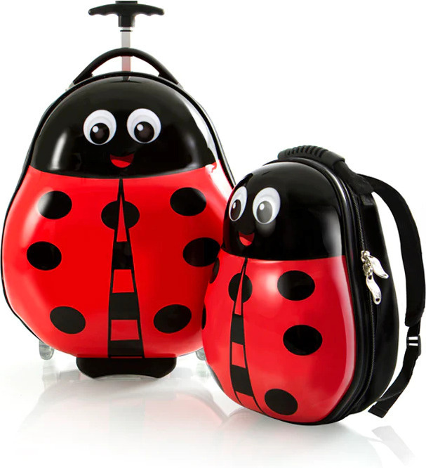 Heys laste kohver Travel Tots & komplekt, leppäkerttu