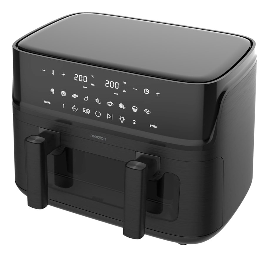 Medion fritüür Medion MD100057 Air Fryer Flex M bk