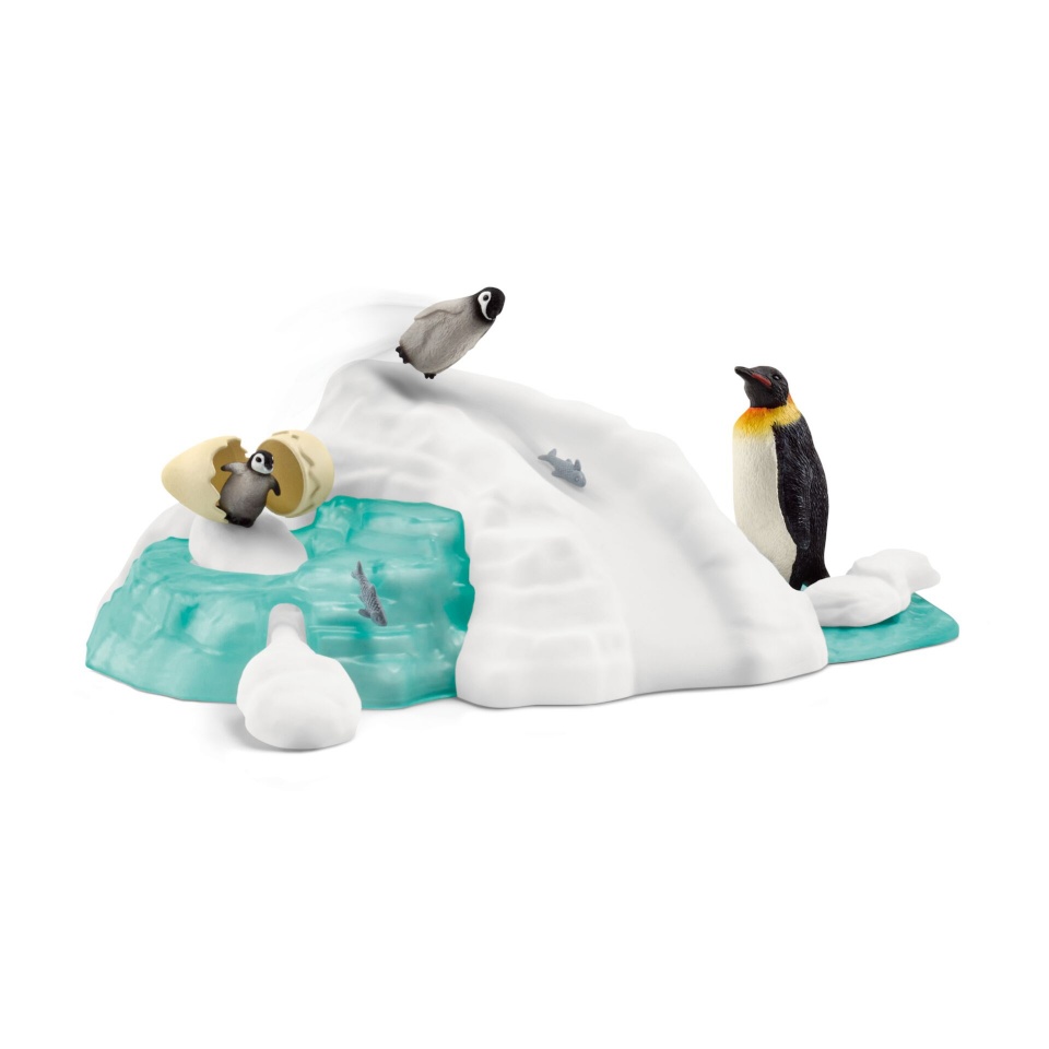 Schleich mängufiguur Wild Life 42661 Pinguin-Familienspaß