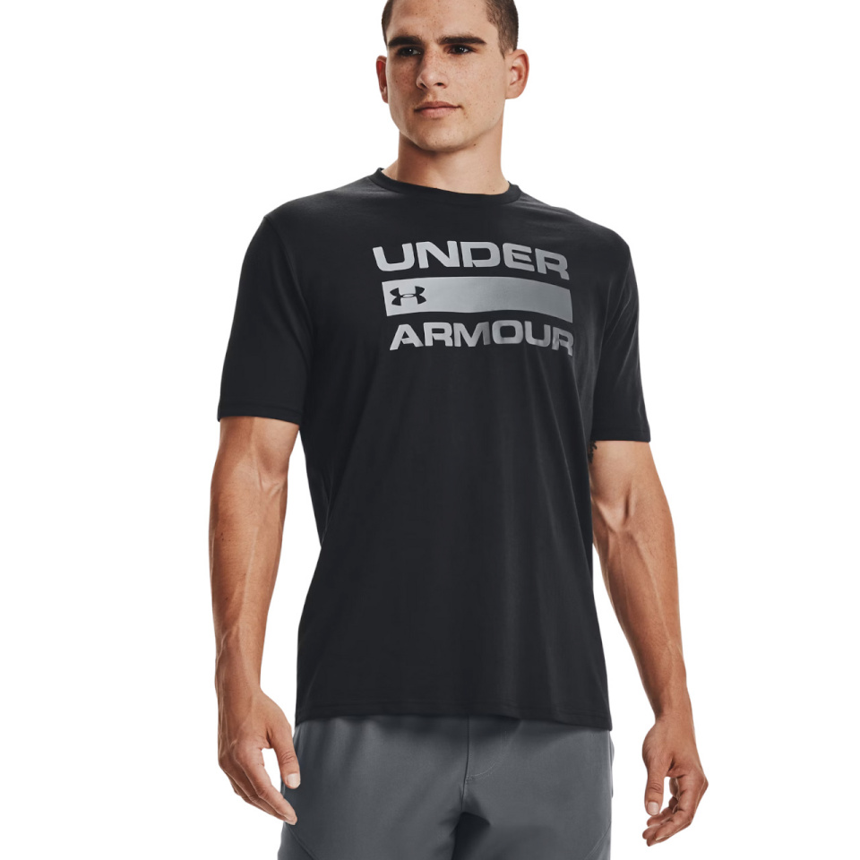 Under Armour T-särk meestele Team Issue Wordmark SS must 1329582 001 suurus M