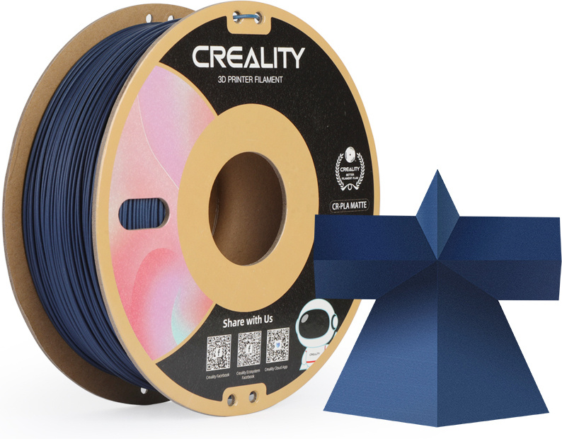 Creality CR-PLA matt 3D-printeri filament, 1,75 mm, tumesinine