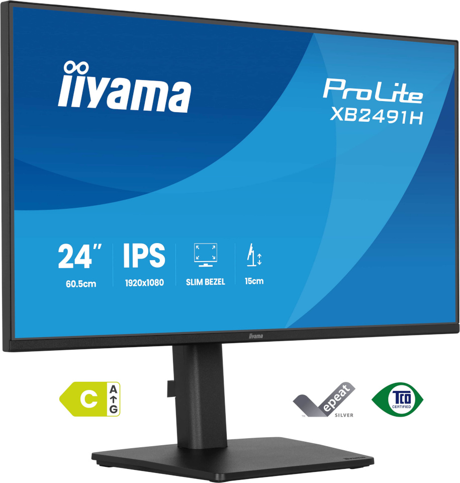 iiyama monitor 60,5cm (23.8") XB2491H-B1 16:9 HDMI+DP IPS