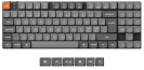 Keychron juhtmevaba klaviatuur K13 MAX juhtmevaba kolmerežiimiline, punaste lülititega