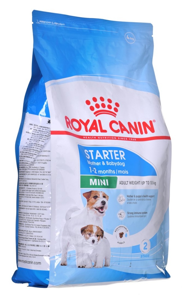 Royal Canin kuivtoit koerale SHN Mini Starter M&B, 4kg