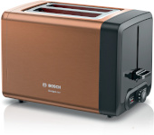 Bosch röster TAT4P429 DesignLine Compact Toaster, pronks/must