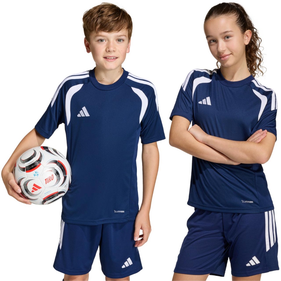 Adidas Teamwear T-särk lastele Tiro 26 League Jersey tumesinine-valge KB1323 suurus 164cm