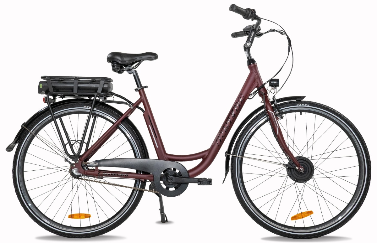Insera elektriline jalgratas e-Boulevard 28" 3-käiguline, 50cm, punane