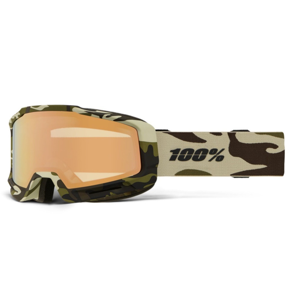 100percent spordiprillid SNOW - OKAN HiPER Camo Copper ML Mirror