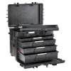 Explorer Cases kohver 5140 Trolley Black with Empty Drawers