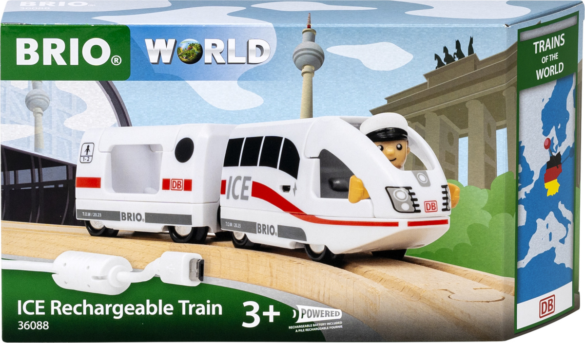 BRIO mängurong 36088 Rechargeable ICE Train