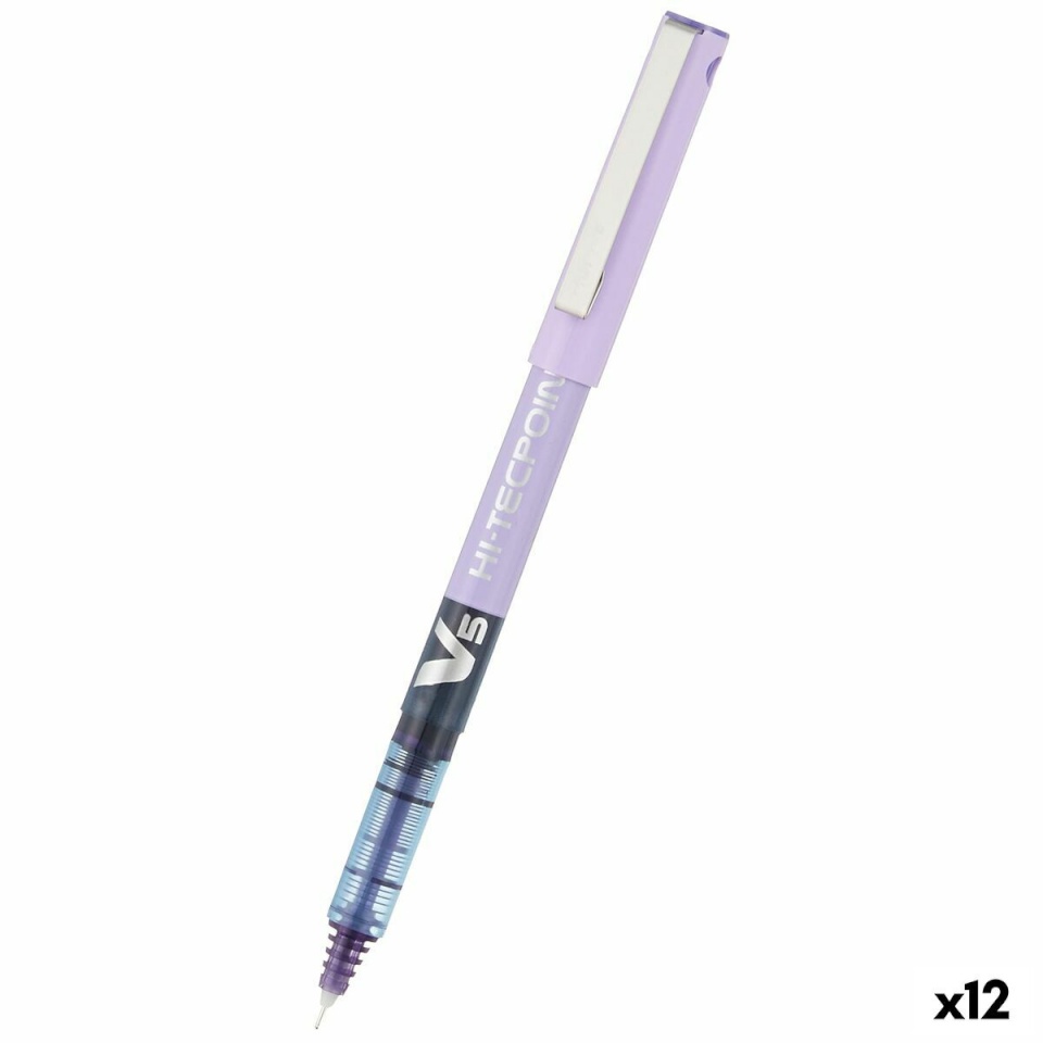 Pilot Vedela tindiga pliiats V-5 Hi-Tecpoint lilla 0,3 mm 12tk