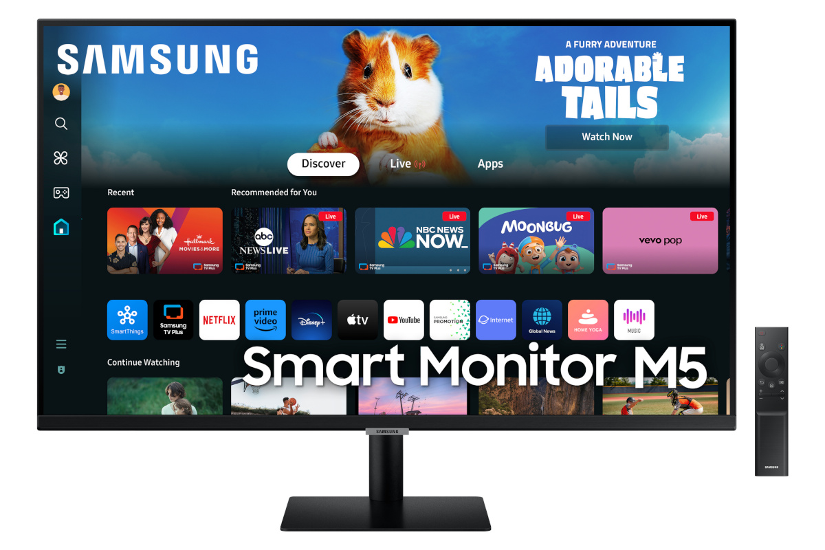 Samsung monitor 27" M5 Smart FHD