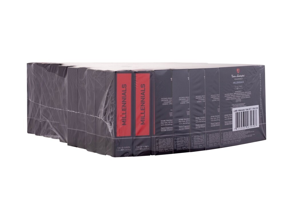 Lamborghini parfüüm Millennials 100x1,5ml, meestele