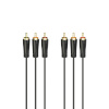 Hama kaabel 3RCA -3RCA gold-plated 1,5m