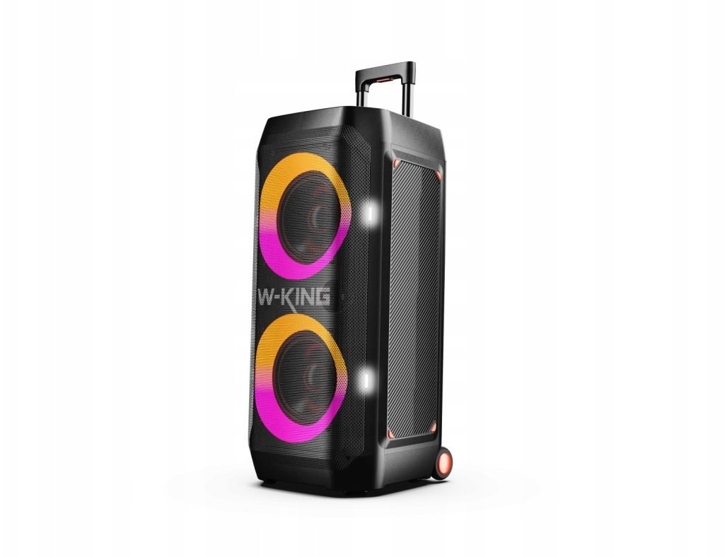 W-king kaasaskantav kõlar T12 Wireless Bluetooth Speaker – must