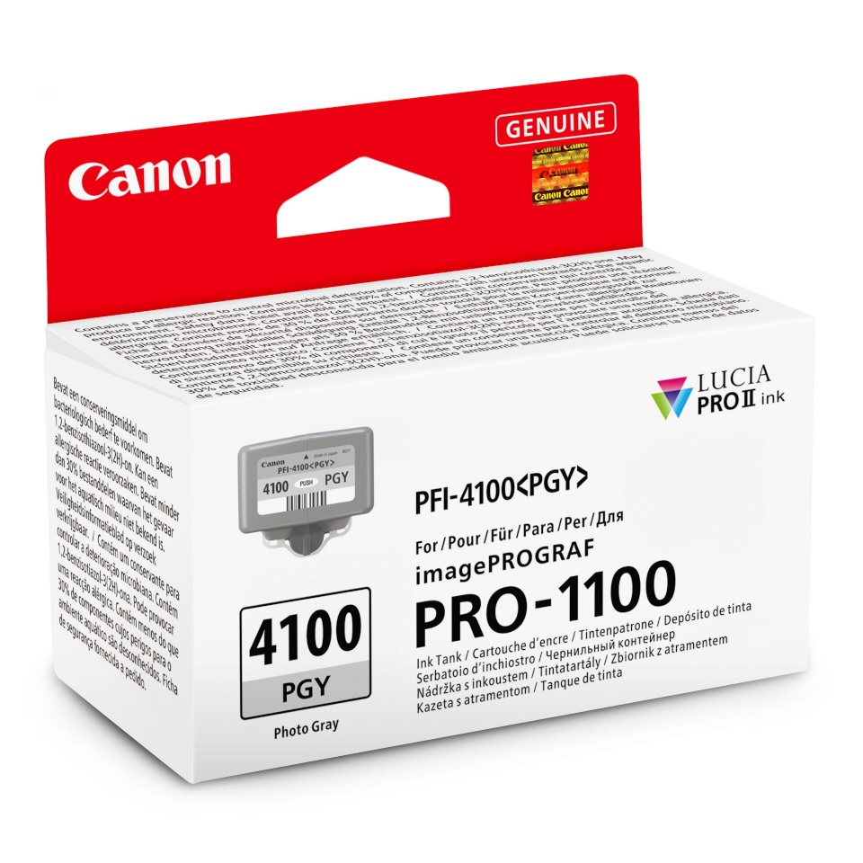 Canon tindikassett Canon PFI-4100 PGY foto hall