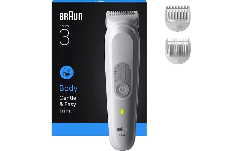 Braun keharaseerija Styler BG 3530 Gentle Body Trimmer, hall