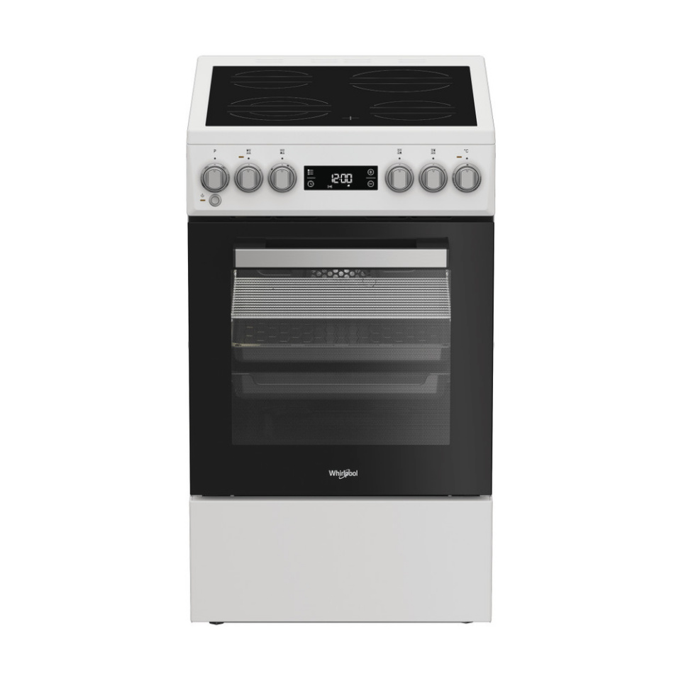 Whirlpool keraamiline pliit W5V5LCW Ceramic Cooker, valge
