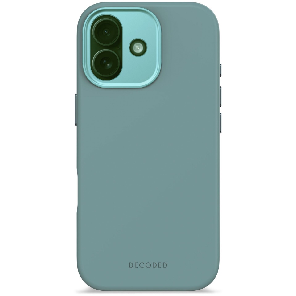 Decoded kaitsekest AntiMicrobial Silicone Backcover iPhone 17 Retro sinine
