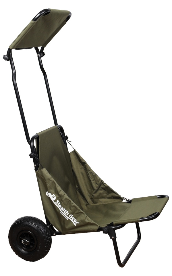 Stealth Gear transportkäru Transport Trolley M2 Forest Green with Sunroof, roheline