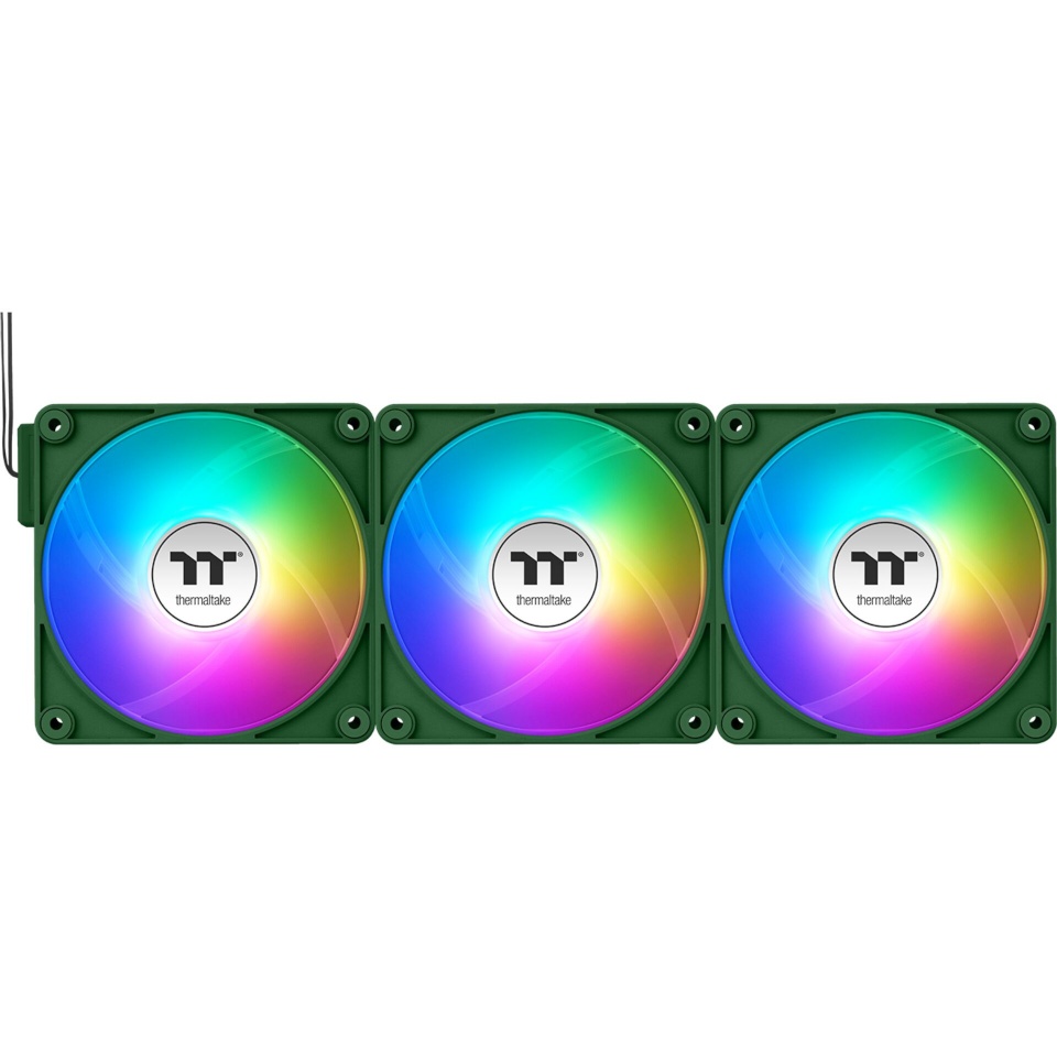 Thermaltake CT140 EX ARGB Sync Cooling Fan Racing roheline 3 Pack