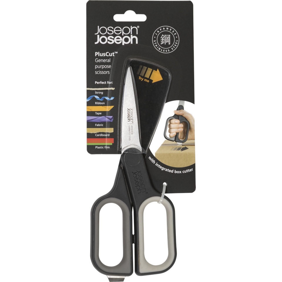 Joseph Joseph PlusCut hall Scissors kaablikäärid with Integr.Box Cutter
