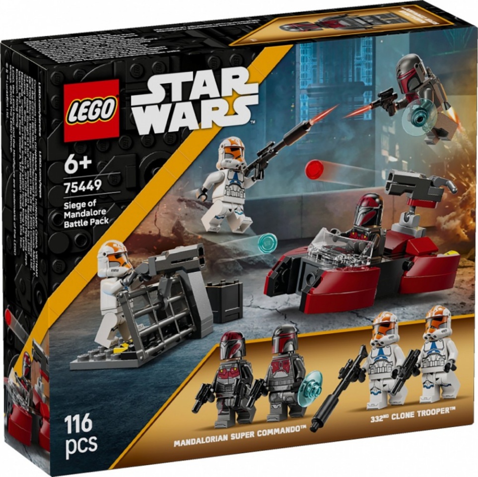 LEGO klotsid 75449 Star Wars Belagerung von Mandalore Battle Pack