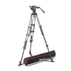 Manfrotto Nitrotech 608 fluidpeaga statiiv + alumiiniumist videoalus maanduskinnitusega