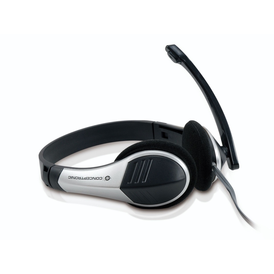 Conceptronic mikrofoniga kõrvaklapid POLONA CCHATSTAR2 Stereo-Headset