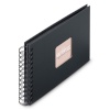 Hama fotoalbum Fine Art Spiral NewBlack 24x17 50 schwarze Seiten 9833