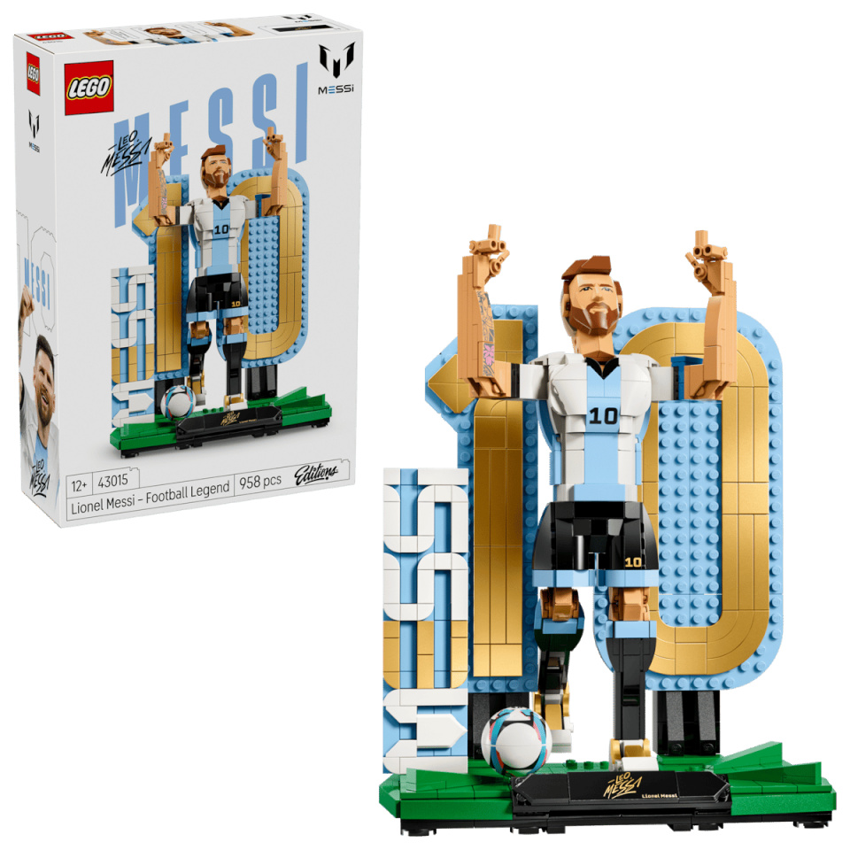 LEGO klotsid Editions Sports 43015 Lionel Messi - Soccer Legend