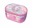 Pulio Oval music box Pecoware - Ballerina cat