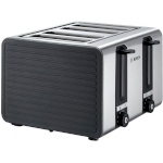 Bosch röster TAT7S45 Toaster, must/roostevaba teras