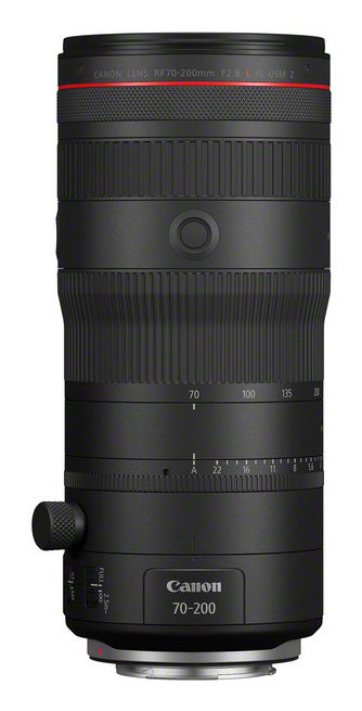 Canon objektiiv RF 70-200mm F2.8 L IS USM Z, must