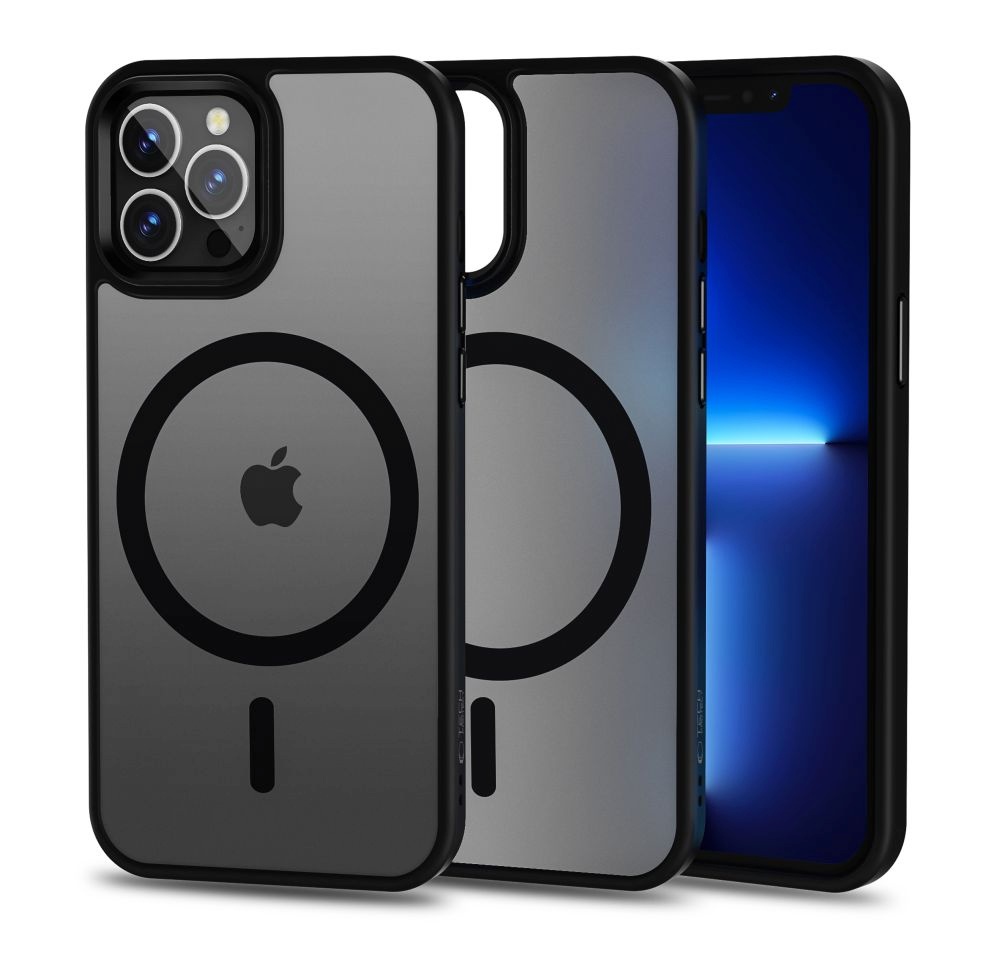 Tech-Protect MAGMAT MagSafe iPhone 12 / 12 Pro MATTE Black