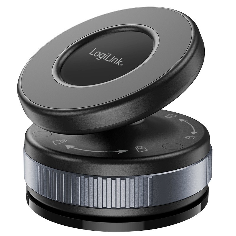 LogiLink Magnetic Smartphone hold r with cacuum suction