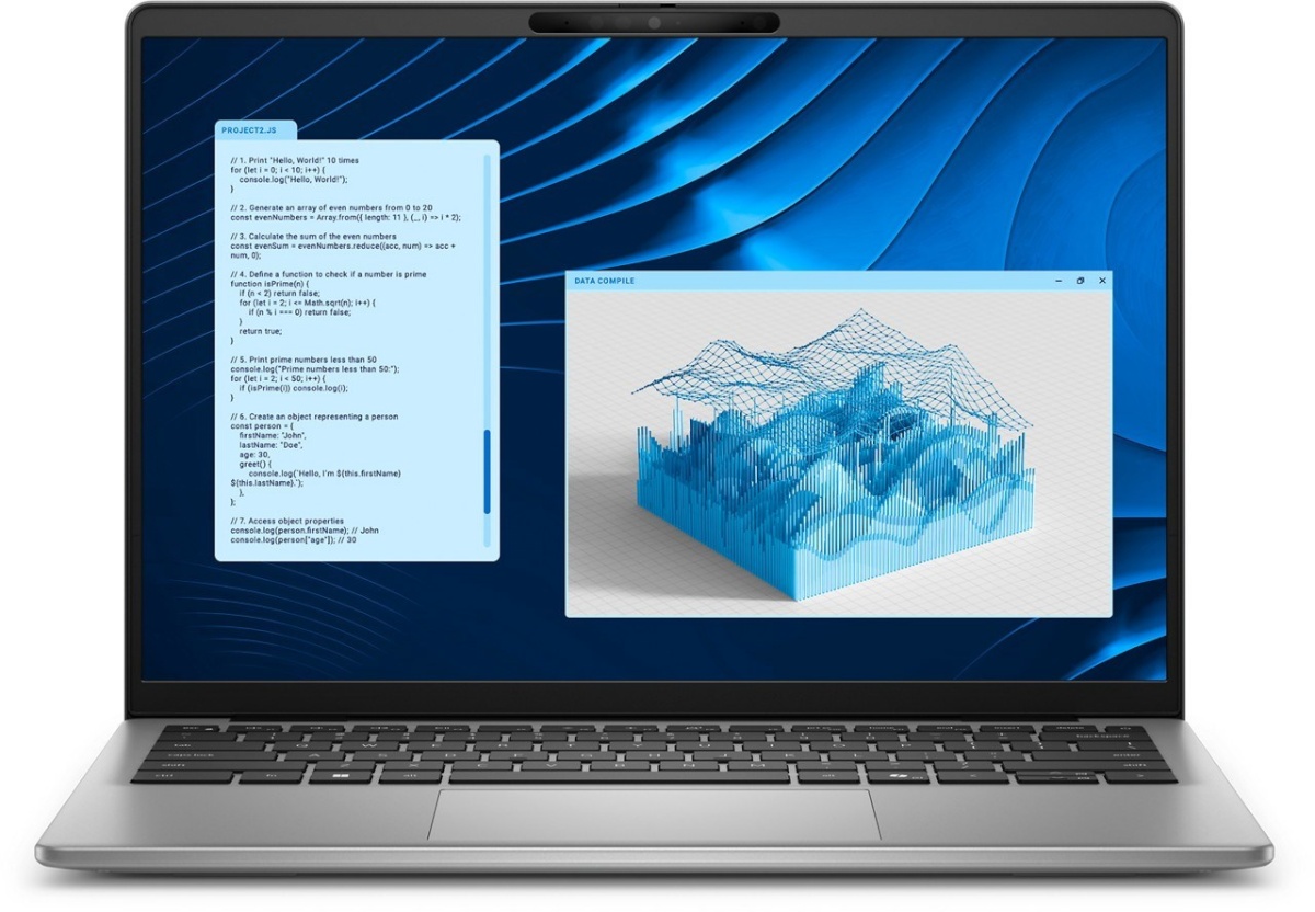 Dell sülearvuti Latitude 5455 Snapdragon X Plus X1P-42-100 14.0" FullHD+ 16GB RAM DDR5 512GB SSD Qualcomm Adreno Graphics FullHD IR Camera Mic WLAN+BT Backlit Keyboard Windows 11 Pro 2-year warranty
