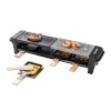 Bestron elektrigrill Raclette with Natural Grill Stone and Grill Plate ARG200BW, must