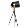 Atmosphera laualamp Action Tripod 16x18x45cm must 25 W polüstüreen