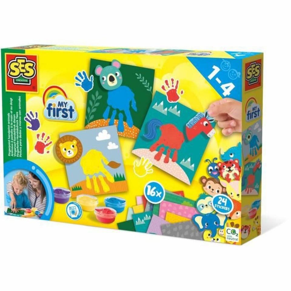 SES Creative Näpuvärv My first mitmevärviline