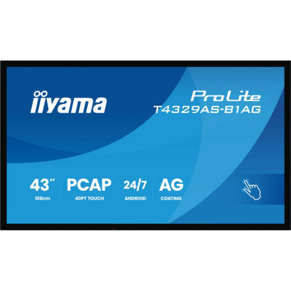 Iiyama Libisemisvastane matt T4329AS-B1AG must