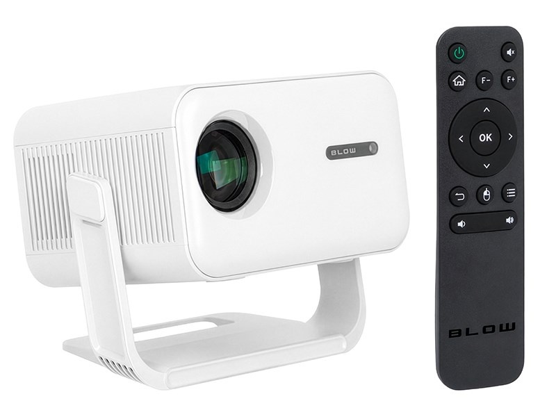 Blow projektor AndroidTV FullHD MaxView portable projector valge
