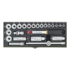 Proxxon Padrunvõtmete komplekt 23110 3/8" 24 tk, osad