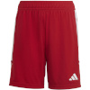 Lühikesed püksid Kids Adidas Tiro 23 League punane IB8092 164cm