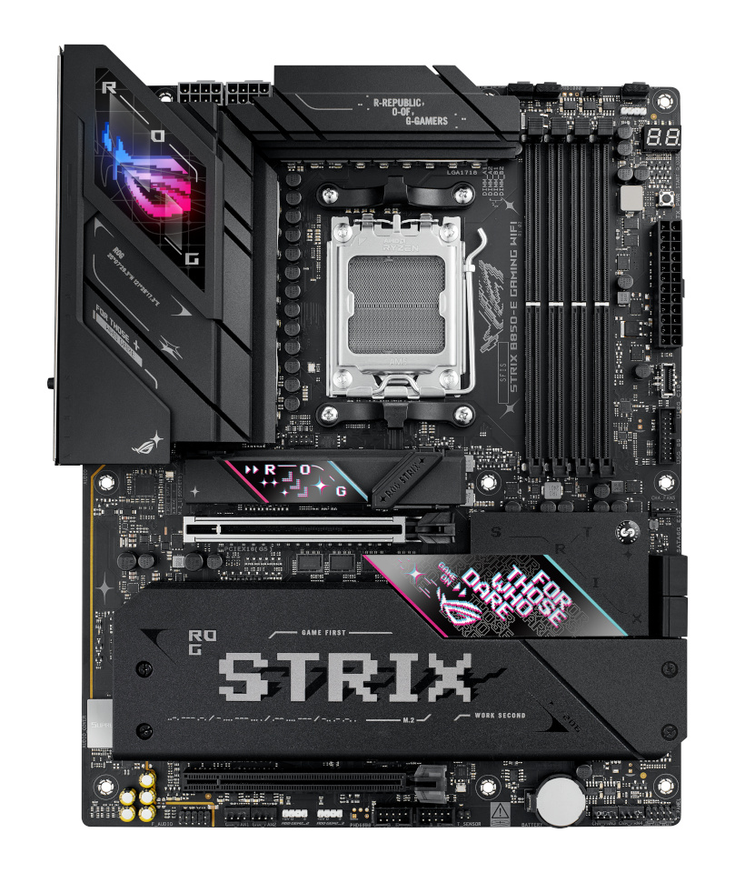 Asus emaplaat ROG STRIX B850-E GAMING WIFI (AMD,AM5,DDR5,ATX)