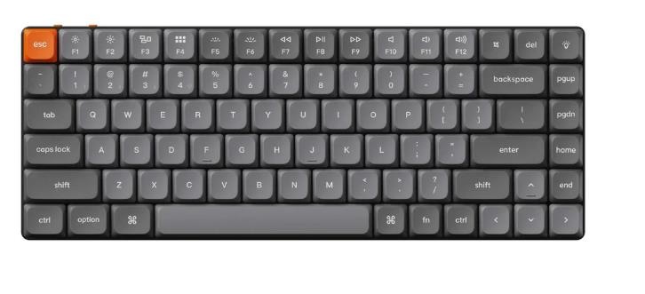 Keychron klaviatuur Wireless K3 Max Rgb must K3m-b1