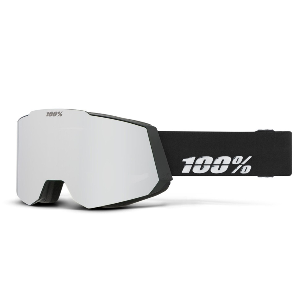 100percent spordiprillid SNOW - SNOWCRAFT Goggle must HiPER hõbedane Mirror